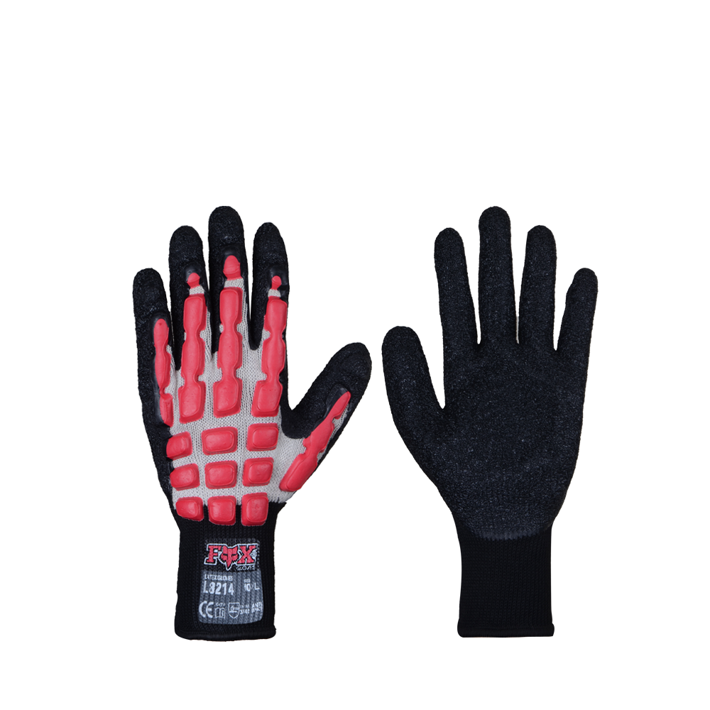 دستکش ایمنی ضد ضربه کپسولی فوکس 8214 fox